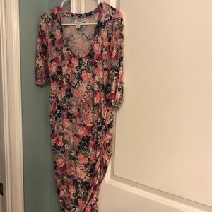 Motherhood Maternity Knee-Length Fitted Dress